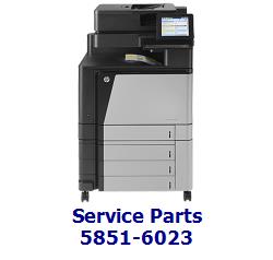 5851-6023 - Control panel overlay - Snaps on top of the control panel assembly (Spain-Portugal)