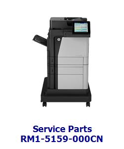 RM1-5159-000CN - Flapper assembly - For the stapler stacker multi-bin mailbox (MBM)